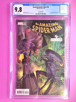 Buy Amazing Spider-man Vs Alien Variant  #56  Cgc  9.8  Combine Shipping Bxcgc2 • 41.01£