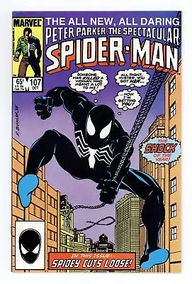 Buy Spectacular Spider-Man Peter Parker #107 FN/VF 7.0 1985 • 14.63£