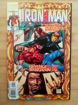 Buy Invincible Iron Man #9 (1998) - 1st Appearance Winter Guard Team - Marvel Vol 3 • 13.99£