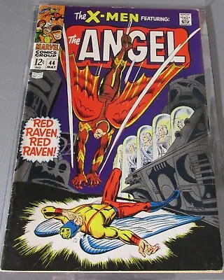 Buy 1968 Marvel Comics The X-Men #44 The Angel 1st Appearance Of Red Raven Very Fine • 88.27£