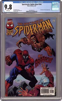 Buy Spectacular Spider-Man Peter Parker #244 CGC 9.8 1997 4316825019 • 86.76£
