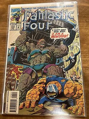 Buy Fantastic Four #379 (Aug 1993, Marvel) • 10£