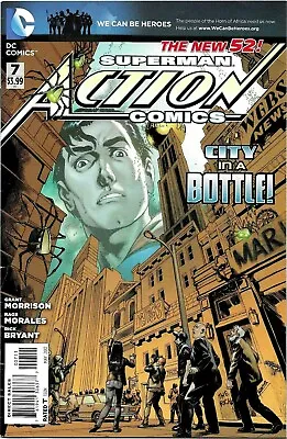 Buy Superman Action Comics #7  The New 52  Dc Comics / May 2012 / V/g / 1st Print • 3.50£