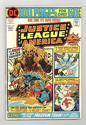 Buy Justice League Of America #113 VG/FN 5.0 1974 • 11.46£