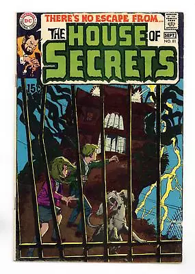 Buy House Of Secrets #81 VG- 3.5 RESTORED 1969 1st App. Abel • 61.34£