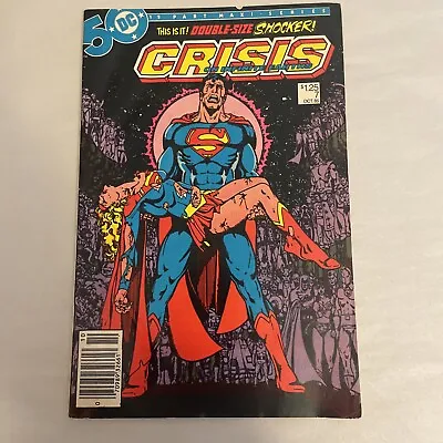 Buy Crisis On Infinite Earths #7 DC Comics OCT 1985 Death Of Supergirl VF/NM • 14.25£