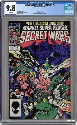 Buy Marvel Super Heroes Secret Wars #6N CGC 9.8 1984 3986683014 • 194.67£