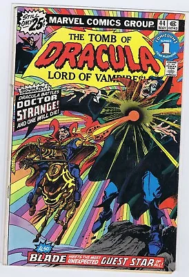 Buy Tomb Of Dracula 44 5.0 Blade Doctor Strange 1st Blade Meets Hannibal King Wk11 • 27.70£