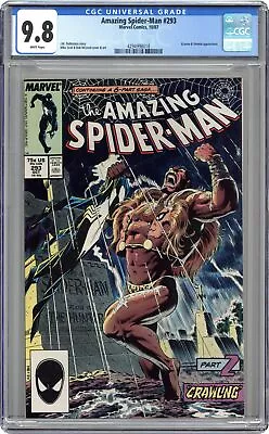 Buy Amazing Spider-Man #293D CGC 9.8 1987 4294998018 • 115.93£