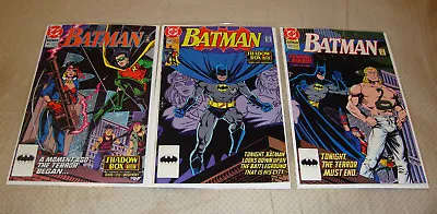 Buy Batman #467-469 (1991) DC Comics Shadow Box Part 1-3 Complete Set VF To VF+  • 9.59£