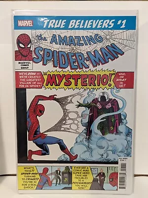 Buy Amazing Spider-man 13 True Believers Reprint NM Marvel Comics 1st App Mysterio • 3.20£