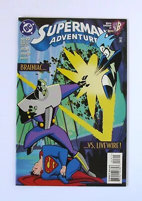 Buy Superman Adventures #23 ( 1998 ) Vfn  Brainiac Vs Livewire • 6.95£