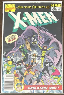 Buy Uncanny X-Men Annual #13 VF 8.0 NEWSSTAND 1ST COVER APPEARANCE JUBILEE 1989 • 4.72£