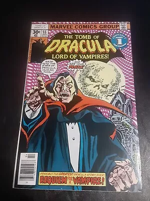 Buy The Tomb Of Dracula #55 FN 1977 Marvel Horror • 7.99£