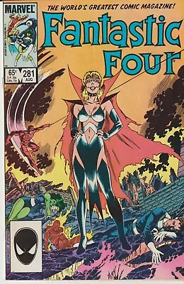 Buy Marvel Comics Fantastic Four #281 1985 1st Print F • 2.95£