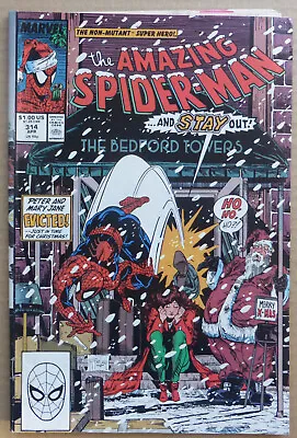 Buy The Amazing Spider-man #314, Great Christmas Cover!! • 11.75£