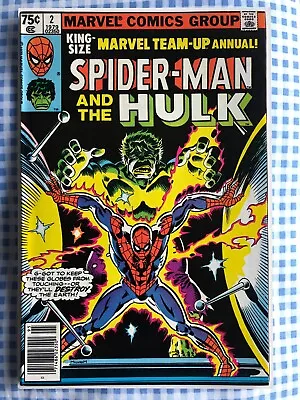 Buy Marvel Team Up King Size Annual 2 (1979) Spider-Man And Hulk • 11.99£