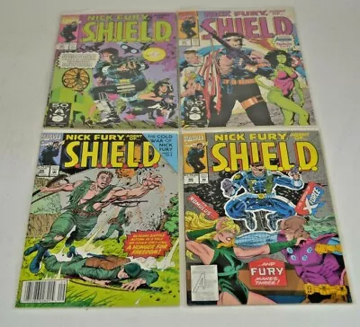Buy Marvel Comic Lot Of Nick Fury Agent Of S.H.I.E.L.D., Bagged & Boarded 4 Vintage • 15.95£