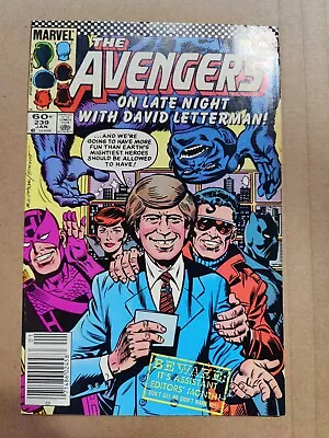 Buy Avengers #239 David Letterman FN/VF Marvel 1984 (2) • 5.60£