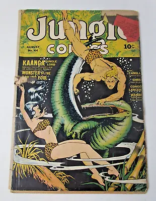 Buy Jungle Comics #44 1943 [PR] Low Grade Golden Age Fiction House Kaanga Girl GGA • 67.49£