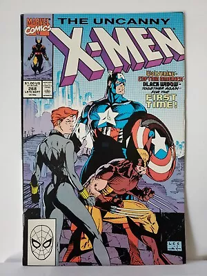 Buy Uncanny X-Men #268 - Wolverine, Captain America, Black Widow - Marvel 1990 • 7.88£
