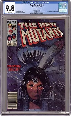 Buy New Mutants #18N CGC 9.8 Newsstand 1984 4249076021 • 141.93£
