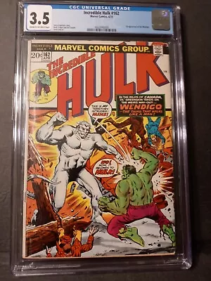 Buy Incredible Hulk #162 Cgc 3.5  • 70.94£