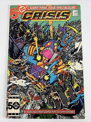 Buy Crisis On Infinite Earths #12 (1986) Final Issue Spectacular | DC Comics • 2£