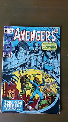 Buy The Avengers 73 Bronze Age Black Panther Sons Of The Serpent • 26£