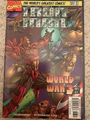 Buy Iron Man  #13 Nov 1997 World War 3 . Part 3 Of 4 Marvel Comics • 1.25£