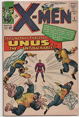 Buy Uncanny X-Men 8 Marvel 1964 VG 1st Unus Jack Kirby Stan Lee • 204.02£