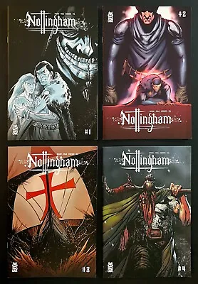 Buy NOTTINGHAM #1, 2, 3, 4 Lot #1(5th), 2(4th), 3(3rd), 4(2nd) Mad Cave 2021 • 12.83£