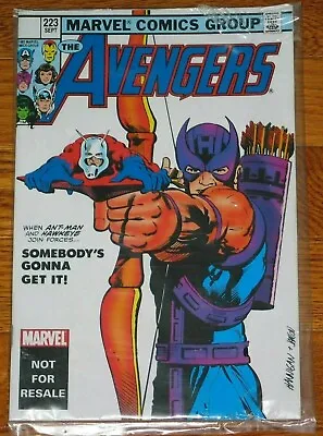Buy Avengers #223 Toy Biz Variant Cover AWESOME Hawkeye And Ant-Man Cover • 11.60£