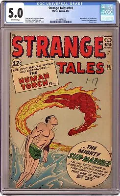 Buy Strange Tales #107 CGC 5.0 1963 2013873002 • 319.29£