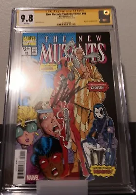 Buy NEW MUTANTS FACSIMILE EDITION #98 CGC SS 9.8 Signed Rob Liefeld Signature Series • 140.71£