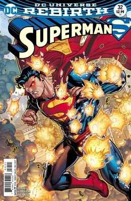 Buy Superman #32 Rebirth Variant (2016) Vf/nm Dc • 3.95£