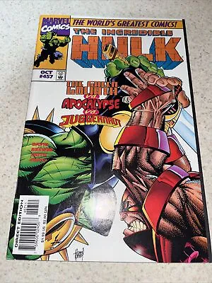 Buy Incredible Hulk #457 2nd War Vs Juggernaut VF/NM 1962 Marvel • 12.57£