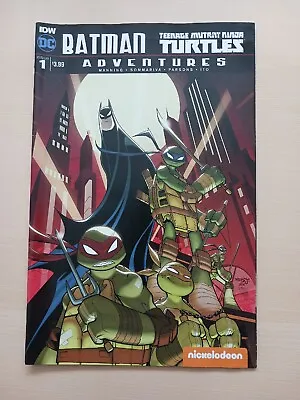 Buy Dc Comics Batman Teenage Mutant Ninja Turtles Adventures #1 Nov 2016 Free Uk P&p • 3.95£