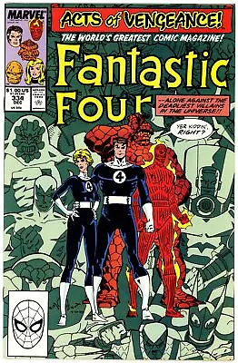 Buy Fantastic Four (1961) #334 VF/NM 9.0 Captain America & Thor Appearance • 2.79£