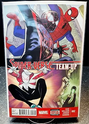 Buy Spider-Verse Team UP #2 (2015) 1st Web Warriors Miles Morales Gwen MCU Movie  • 12.78£
