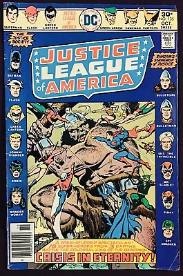 Buy Justice League Of America #135 (1976) JLA, JSA, Shazam & Penguin APP; FN+ • 11.15£