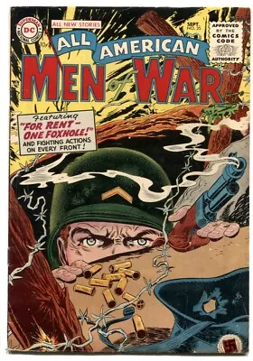 Buy All-American Men Of War #25 1955- Foxhole Cover FN- • 146.64£