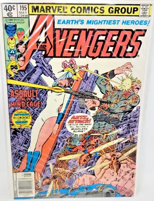Buy Avengers #195 Taskmaster 1st Cameo Appearance *1980* Newsstand 7.5 • 15.18£