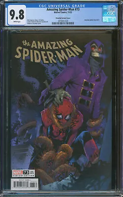 Buy Amazing Spider-Man #73 (#874) Vincentini 1:25 Variant Cover CGC 9.8 Very Low Pop • 32.32£