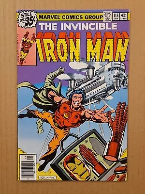 Buy Iron Man #118 1st James Rhodes Marvel 1979 VF- • 23.71£