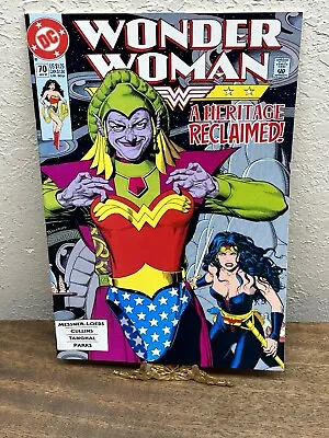 Buy Wonder Woman Issue #70 ~DC Comics ~January 1993~ A Heritage Reclaimed ~8.5 • 6.92£