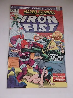 Buy Marvel Premiere #18, Iron Fist Awesome Climax Origin!, Mvs Intacted, 1974, Fn/vf • 32.12£
