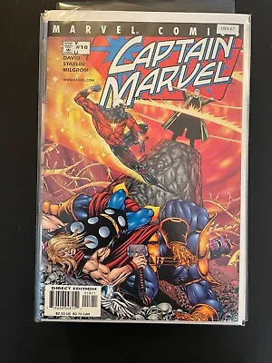 Buy Captain Marvel 18 High Grade Marvel Comic Book D93-67 • 7.89£