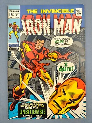 Buy Iron Man First Series, Issue 21 • 25.62£