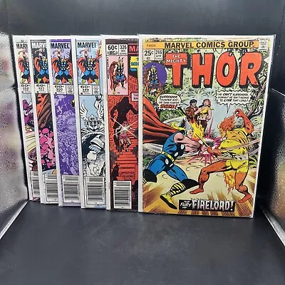 Buy The Mighty Thor #’s 246 326 349 350 351 352.  Marvel Comics. 6 Book Lot.  (A18) • 14.47£